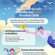 การรายงานตัวเข้าเป็นนิสิตใหม่ TCAS1 ปีการศึกษา 2568
